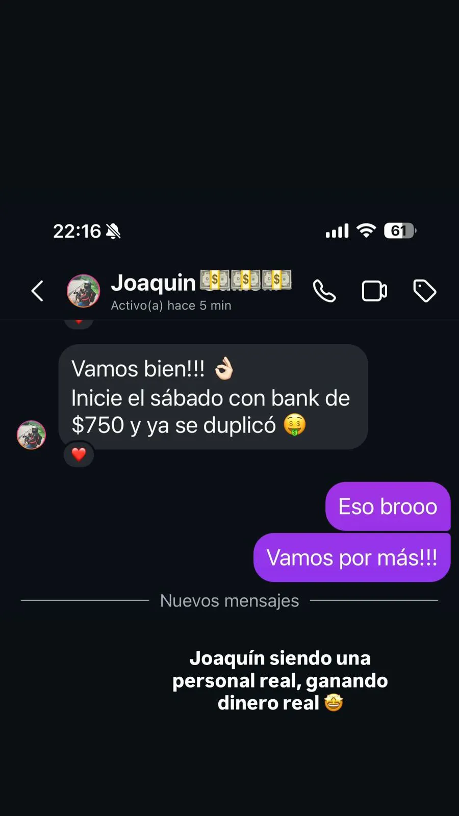 Testimonio Joaquin